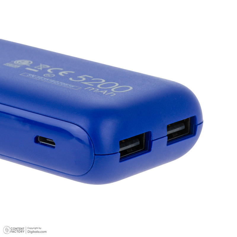 پاوربانک 10 وات موفی مدل Power boost ظرفیت 5200 میلیآمپرساعت به همراه کابل MicroUSB