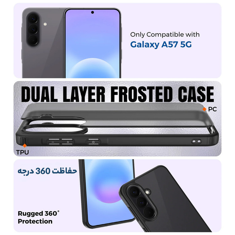 کاور سامورایی مدل Specter مناسب برای گوشی موبایل سامسونگ Galaxy A57 5G