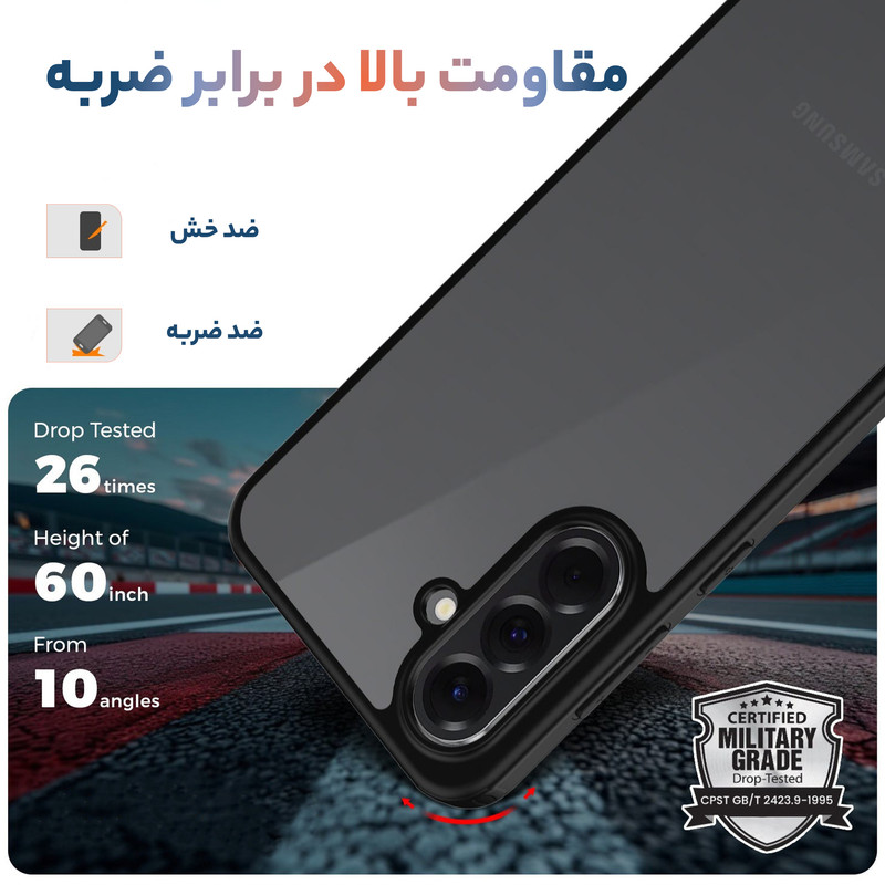 کاور سامورایی مدل Specter مناسب برای گوشی موبایل سامسونگ Galaxy A57 5G