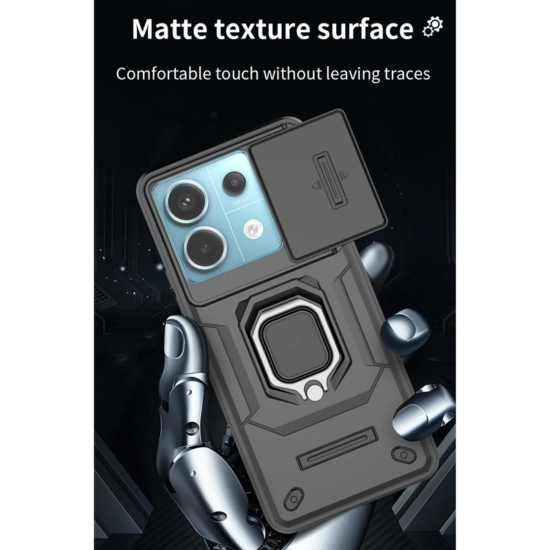 کاور سامورایی مدل Shockproof مناسب برای گوشی موبایل شیائومی Redmi Note 13 Pro 5G / Poco X6 5G