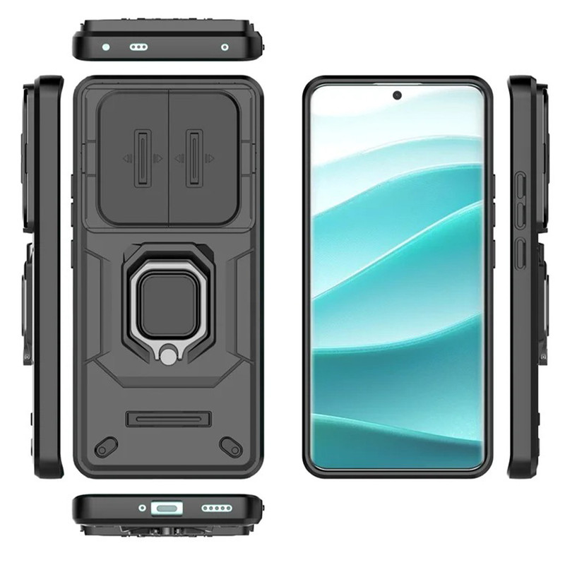 کاور سامورایی مدل Shockproof مناسب برای گوشی موبایل شیائومی Redmi Note 14 Pro 5G