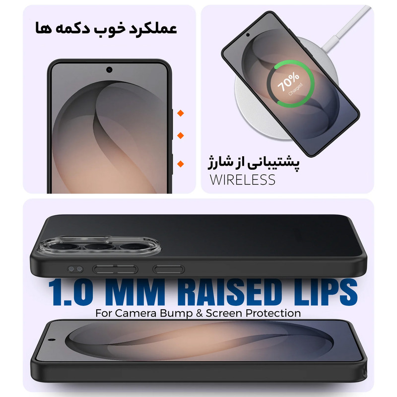 کاور سامورایی مدل Specter مناسب برای گوشی موبایل سامسونگ Galaxy S26 Ultra