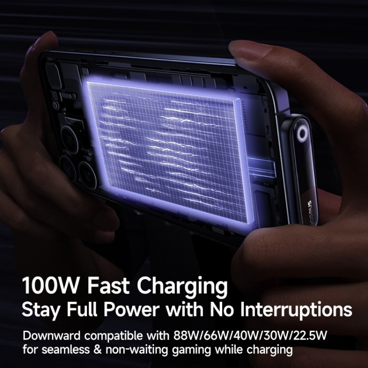 کابل USB-C بیسوس مدل MVP3 GAMING 100W طول 1 متر