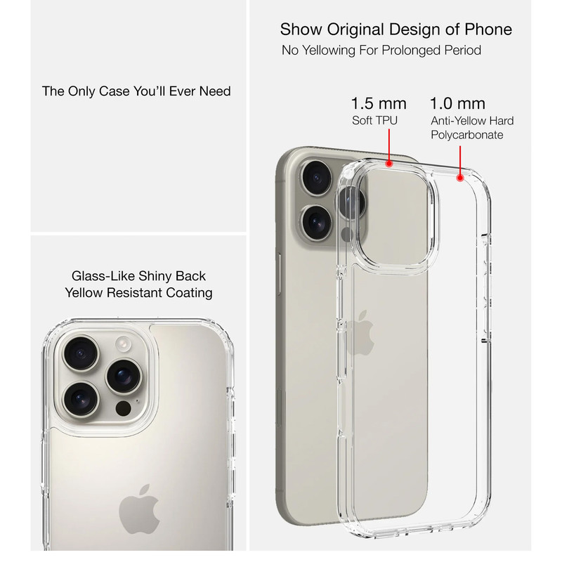 کاور سامورایی مدل Specter مناسب برای گوشی موبایل اپل iPhone 16 Pro Max