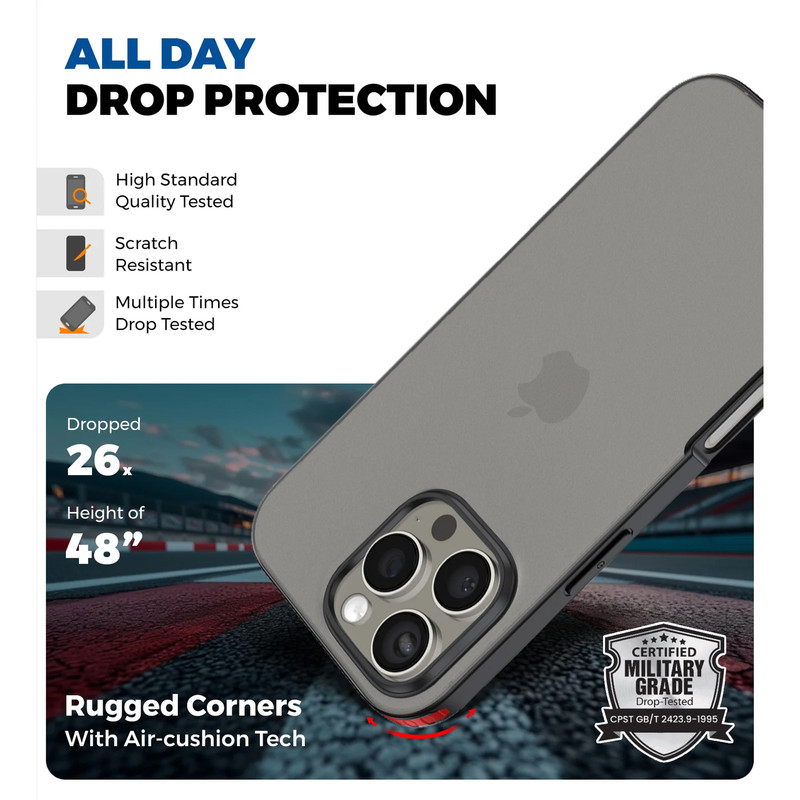 کاور سامورایی مدل Specter مناسب برای گوشی موبایل اپل iPhone 16 Pro Max