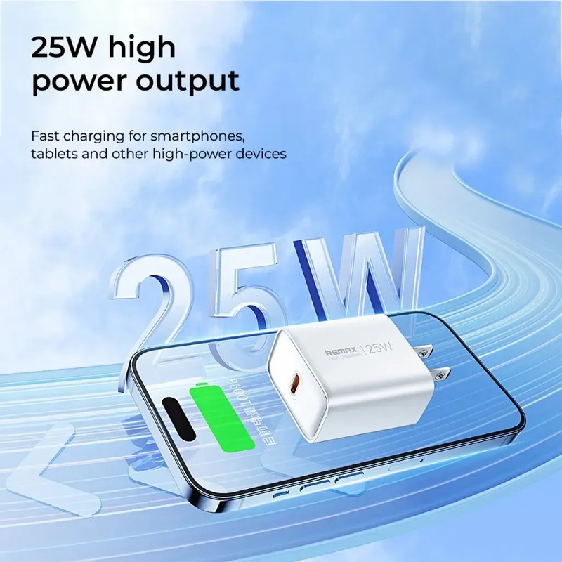 شارژر دیواری 25 وات ریمکس مدل A16 SUPERFAST