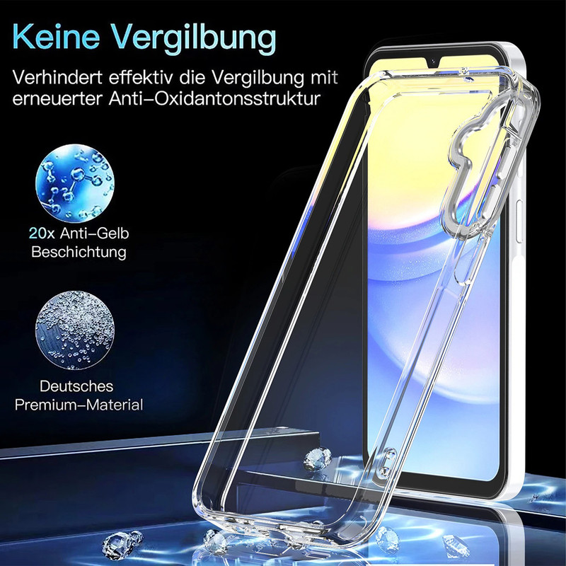 کاور سامورایی مدل Crystal Shield مناسب برای گوشی موبایل سامسونگ Galaxy A57 5G