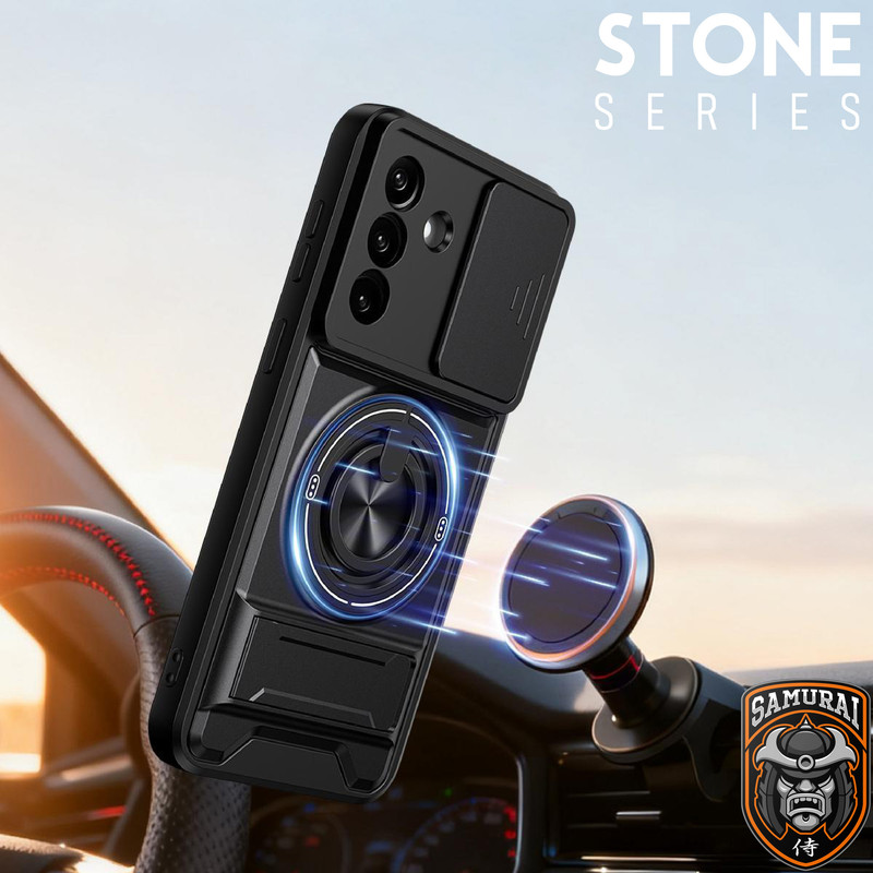 کاور سامورایی مدل Stone مناسب برای گوشی موبایل سامسونگ Galaxy A56 / Galaxy A36