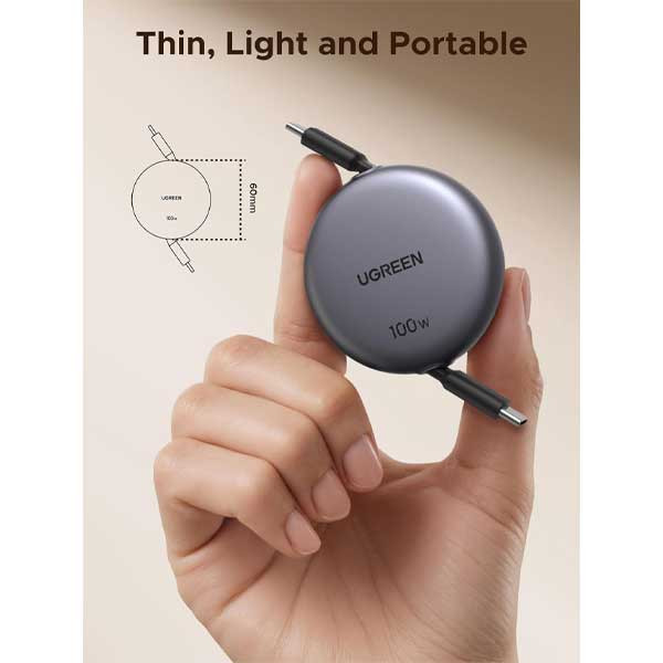 کابل USB-C یوگرین مدل L531-65905 طول 1 متر