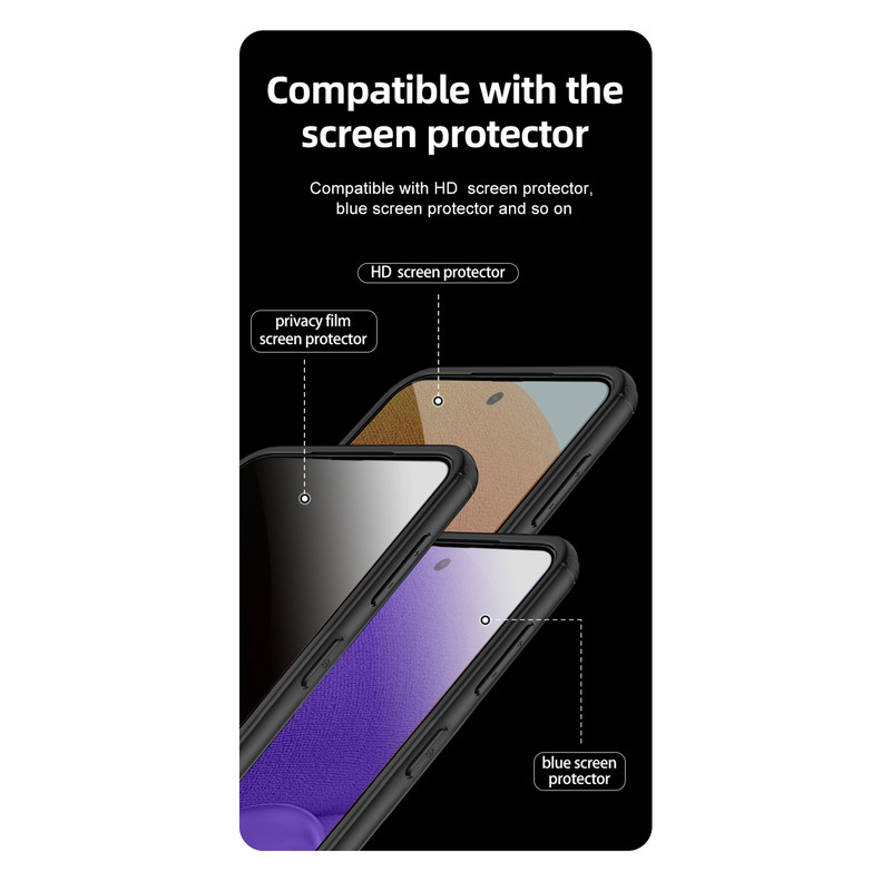 کاور سامورایی مدل Specter مناسب برای گوشی موبایل سامسونگ Galaxy A16 5G / A16 4G