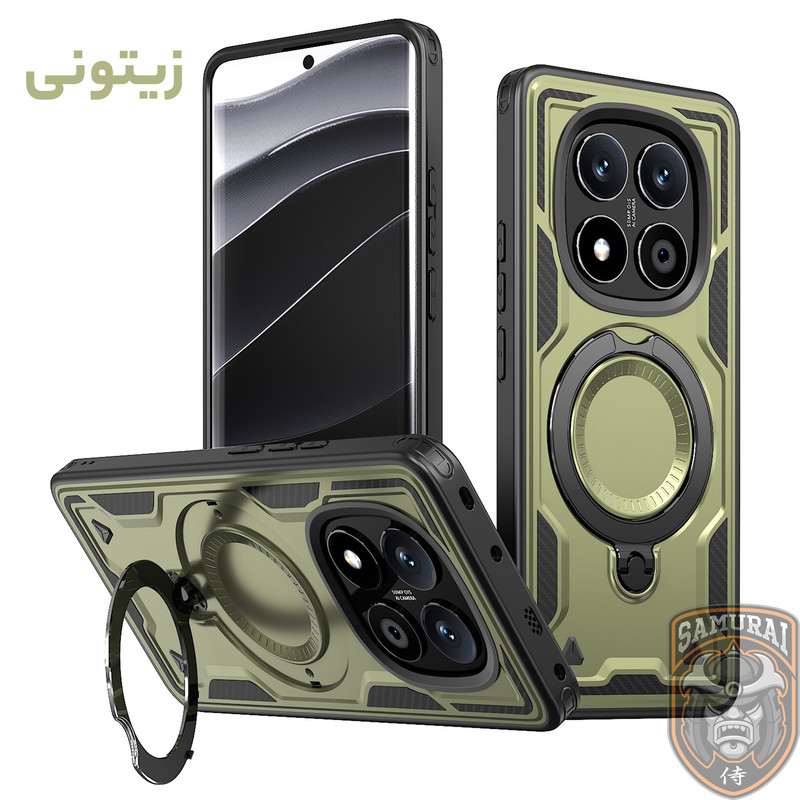 کاور سامورایی مدل Standra مناسب برای گوشی موبایل شیائومی Redmi Note 15 5G / Redmi Note 15 4G / Poco M8 5G