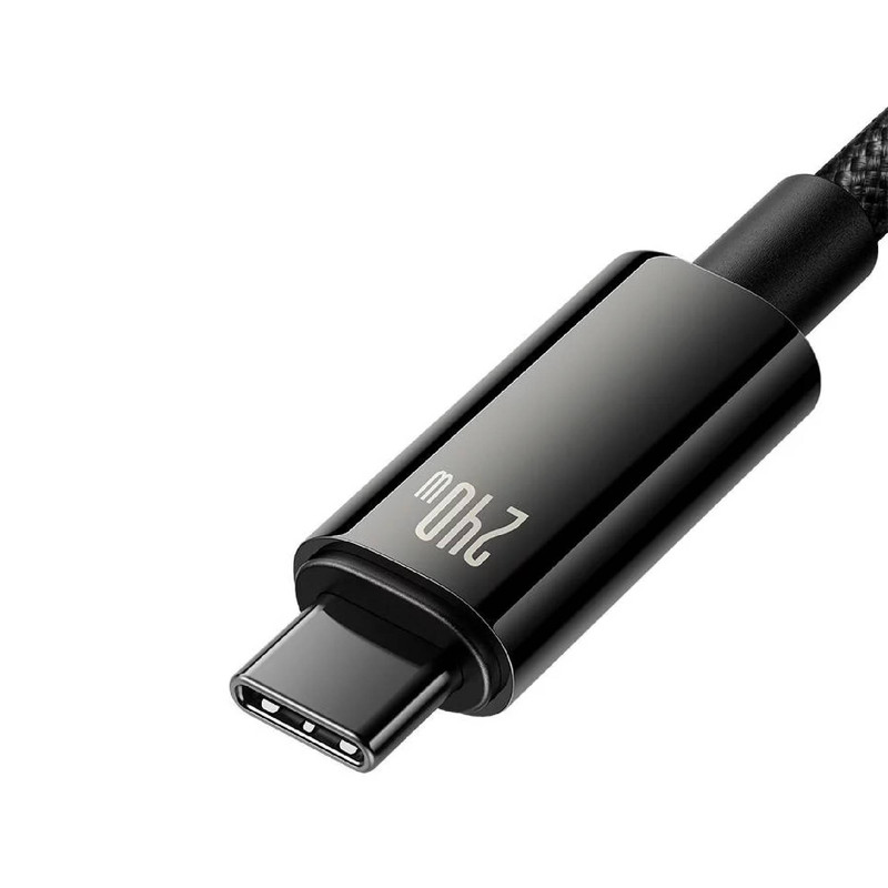 کابل تبدیل USB-C باسئوس مدل (TUNGSTEN GOLD (240W طول 3 متر