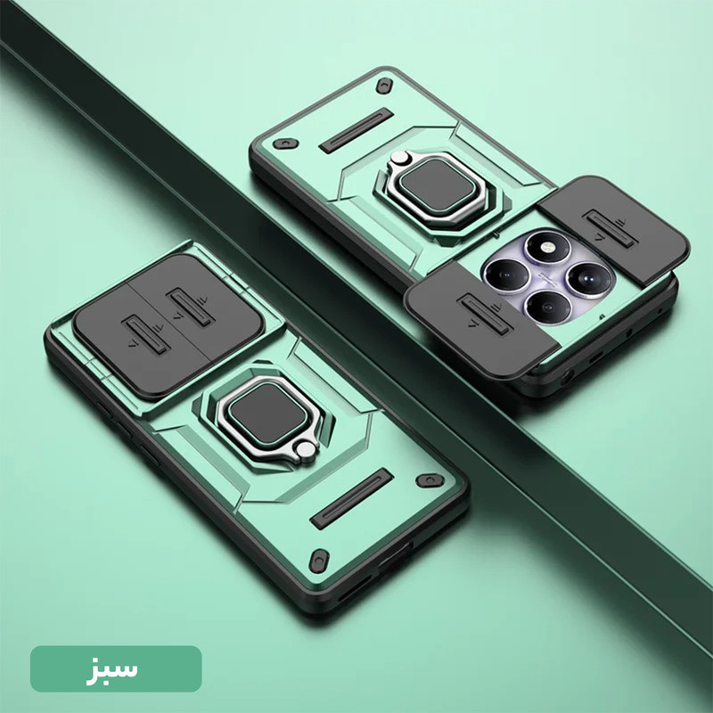 کاور سامورایی مدل Shockproof مناسب برای گوشی موبایل شیائومی Redmi Note 15 Pro Plus / Poco M8 Pro 5G