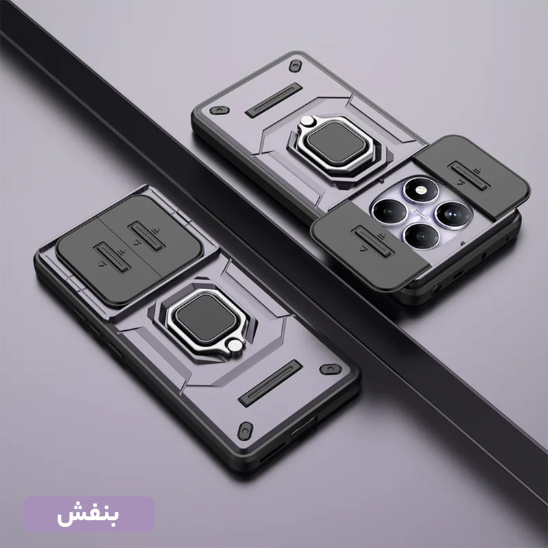 کاور سامورایی مدل Shockproof مناسب برای گوشی موبایل شیائومی Redmi Note 15 Pro Plus / Poco M8 Pro 5G