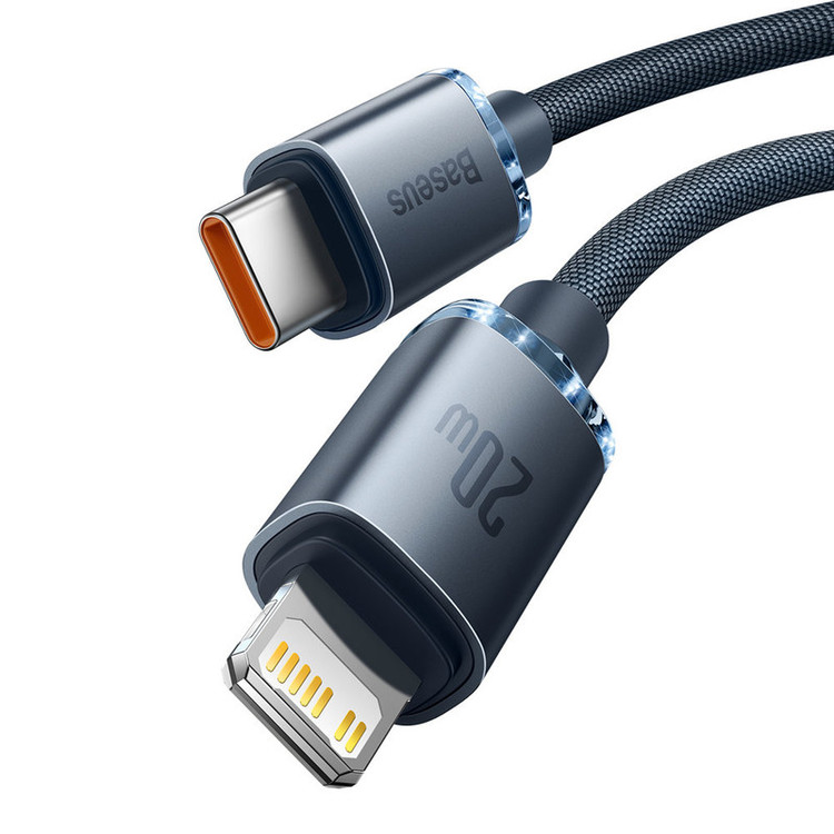 کابل تبدیل USB-C به لایتنینگ باسئوس مدل CAJY0003 طول 2 متر