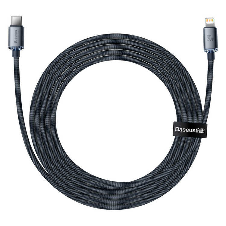 کابل تبدیل USB-C به لایتنینگ باسئوس مدل CAJY0003 طول 2 متر