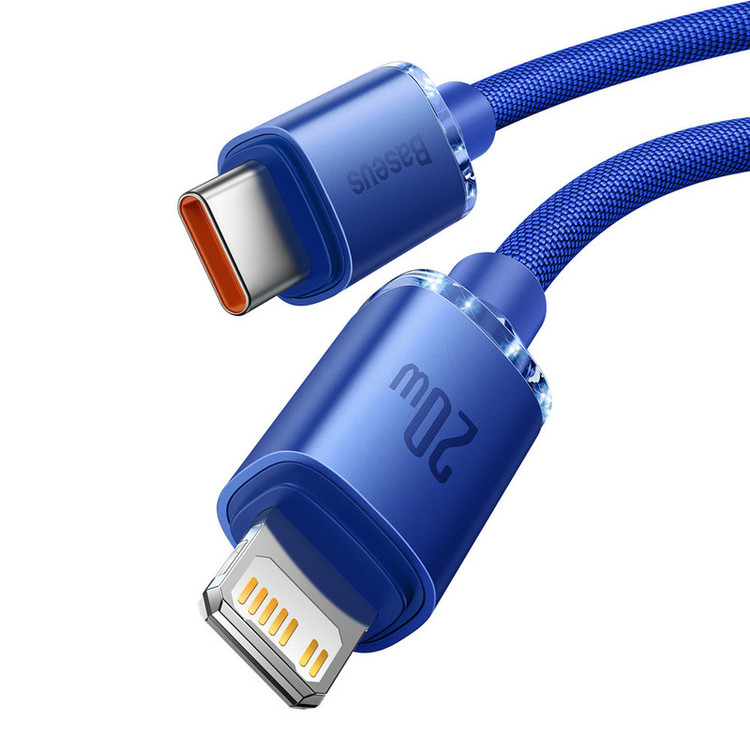 کابل تبدیل USB-C به لایتنینگ باسئوس مدل CAJY0003 طول 2 متر