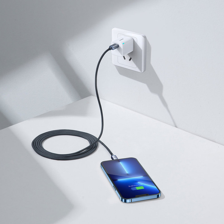 کابل تبدیل USB-C به لایتنینگ باسئوس مدل CAJY0003 طول 2 متر