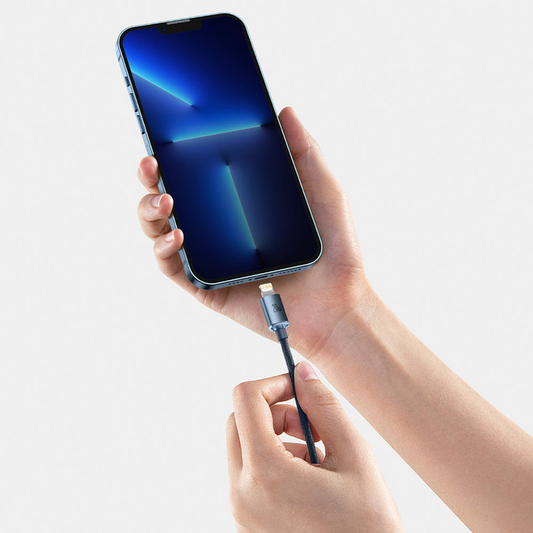 کابل تبدیل USB-C به لایتنینگ باسئوس مدل CAJY0003 طول 2 متر