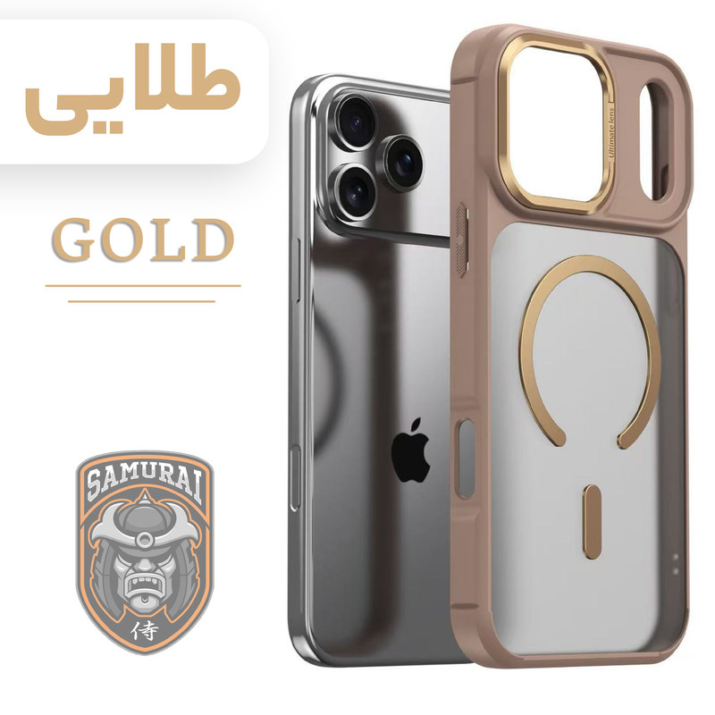 کاور سامورایی مدل Aura مناسب برای گوشی موبایل اپل iPhone 17 Pro