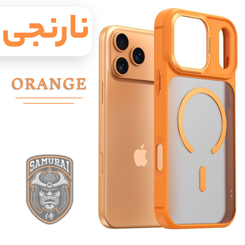 کاور سامورایی مدل Aura مناسب برای گوشی موبایل اپل iPhone 17 Pro
