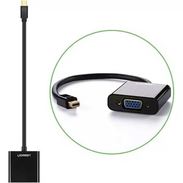 تبدیل Mini DisplayPort به VGA یوگرین مدل MD113 کد 10459