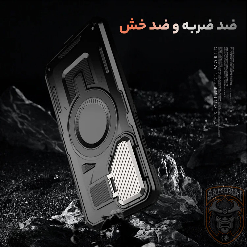 کاور سامورایی مدل Predator مناسب برای گوشی موبایل سامسونگ Galaxy A36 / Galaxy A36 5G