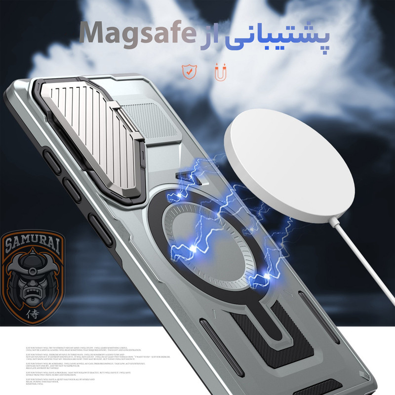 کاور سامورایی مدل Predator مناسب برای گوشی موبایل سامسونگ Galaxy A36 / Galaxy A36 5G