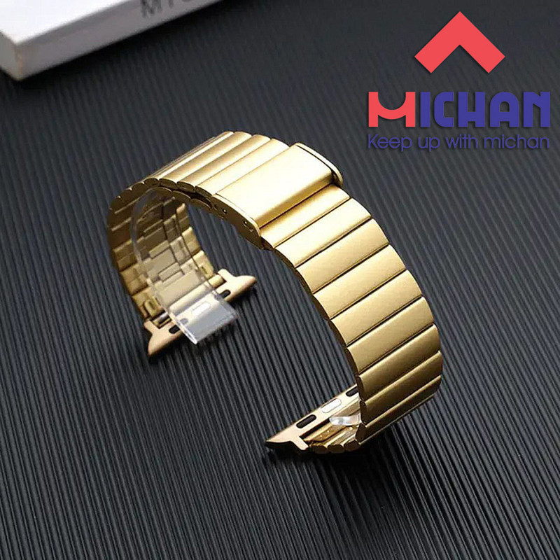 بند میچان مدل Stainless REC مناسب برای اپل واچ سری سایز /42/44/45/46/49 میلی متری