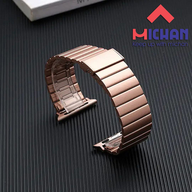 بند میچان مدل Stainless REC مناسب برای اپل واچ سری سایز /42/44/45/46/49 میلی متری