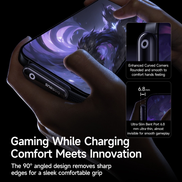 کابل USB-C بیسوس مدل MVP3 GAMING 100W طول 2 متر