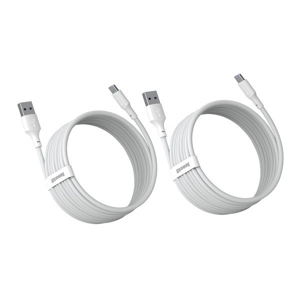 کابل تبدیل USB به USB-C بیسوس مدل Simple Wisdom-40W طول 1.5 متر بسته 2 عددی